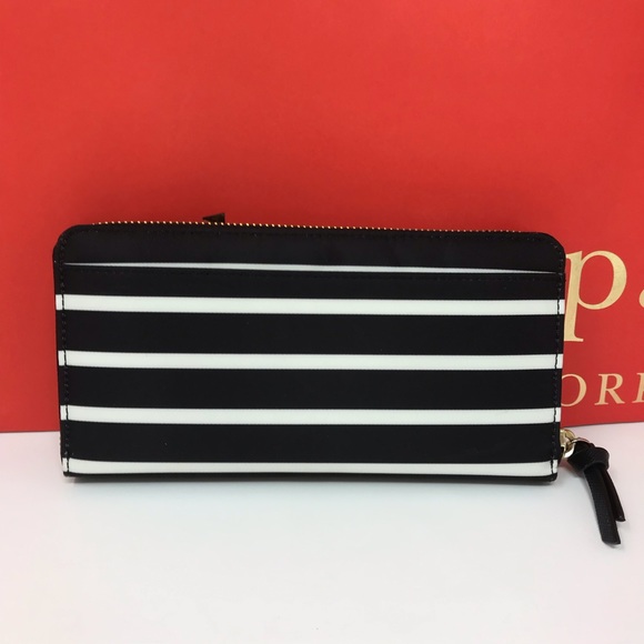 Kate spade neda wilson Road French black stripe - Picture 2 of 5